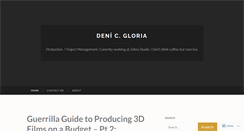 Desktop Screenshot of denigloria.com