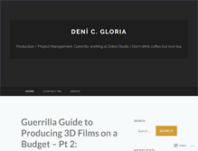 Tablet Screenshot of denigloria.com